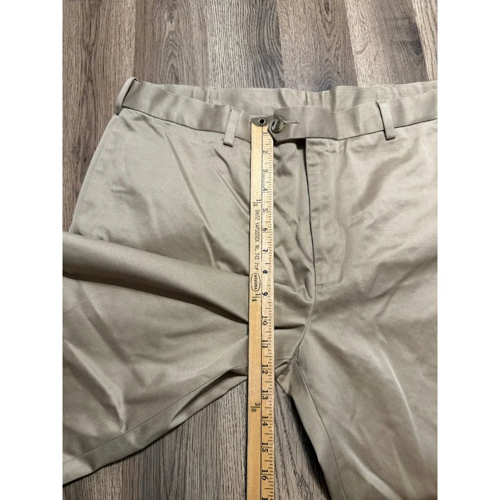 Banana Republic Pants Mens Size 40x30 Khaki Cotton Chino Straight Leg Flat Front